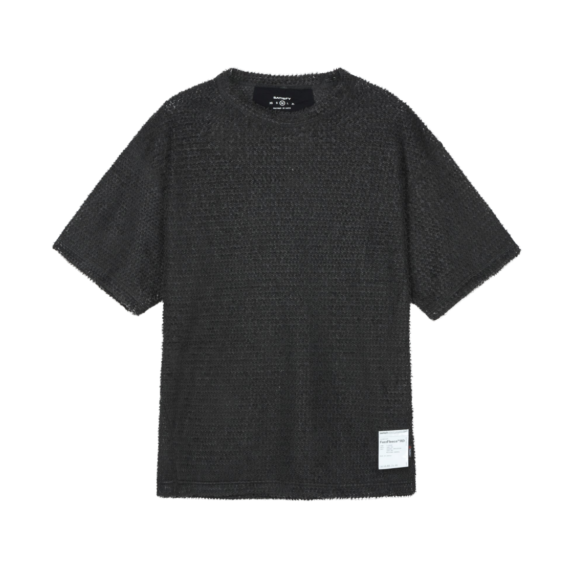 새티스파이 퍼즈플리스 AD 티셔츠 팬텀(Satisfy FuzzFleece AD T-Shirt Phantom) - 1