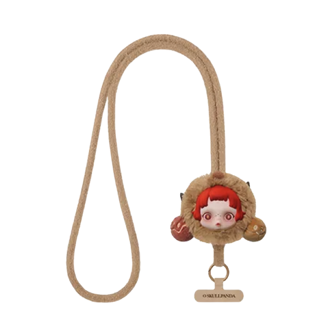 - Pop Mart Skullpanda You Found Me！Series Phone Lanyard Pranky Peanut (Opened Case)