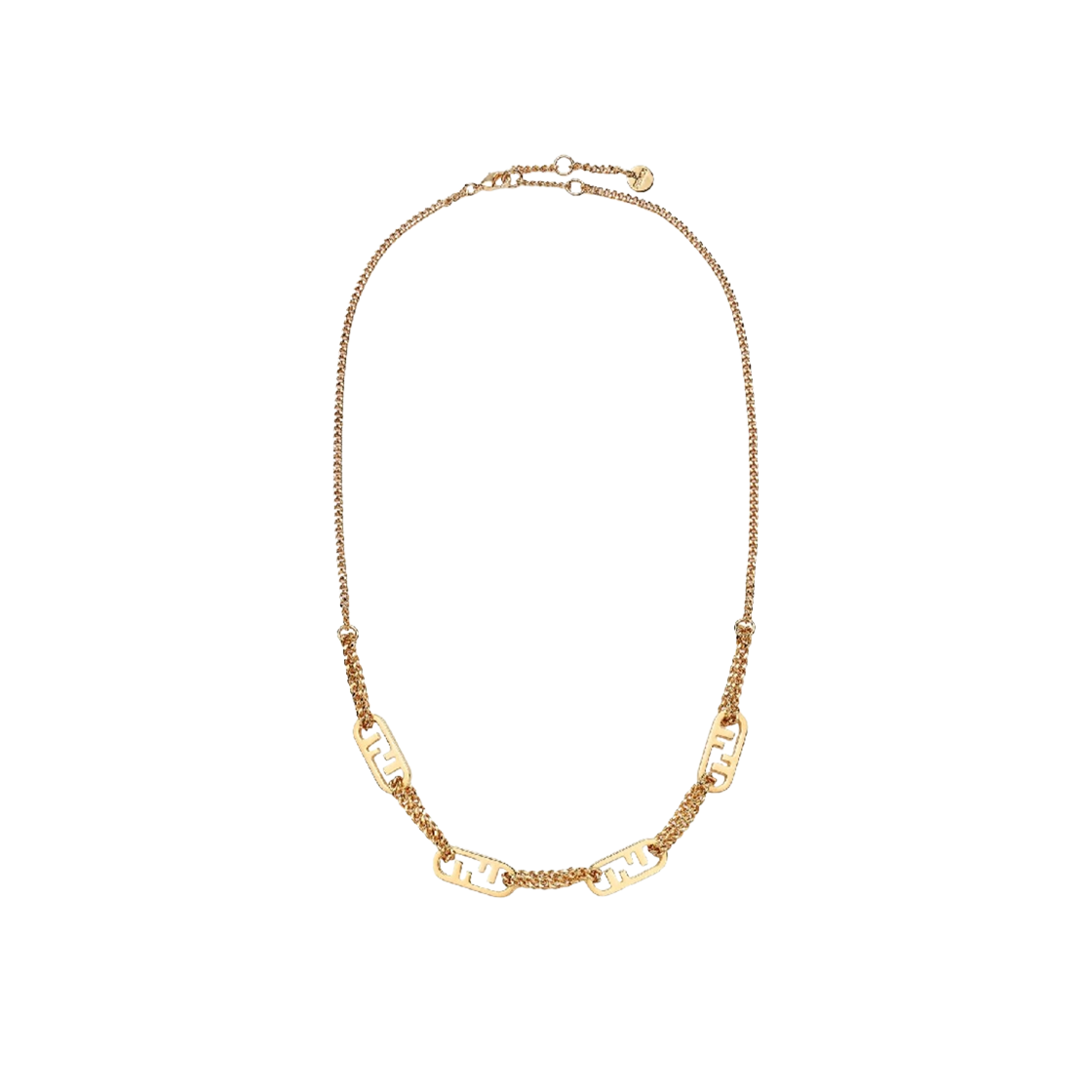 8AK578B08F0CFK (W) Fendi O'Lock Necklace Gold