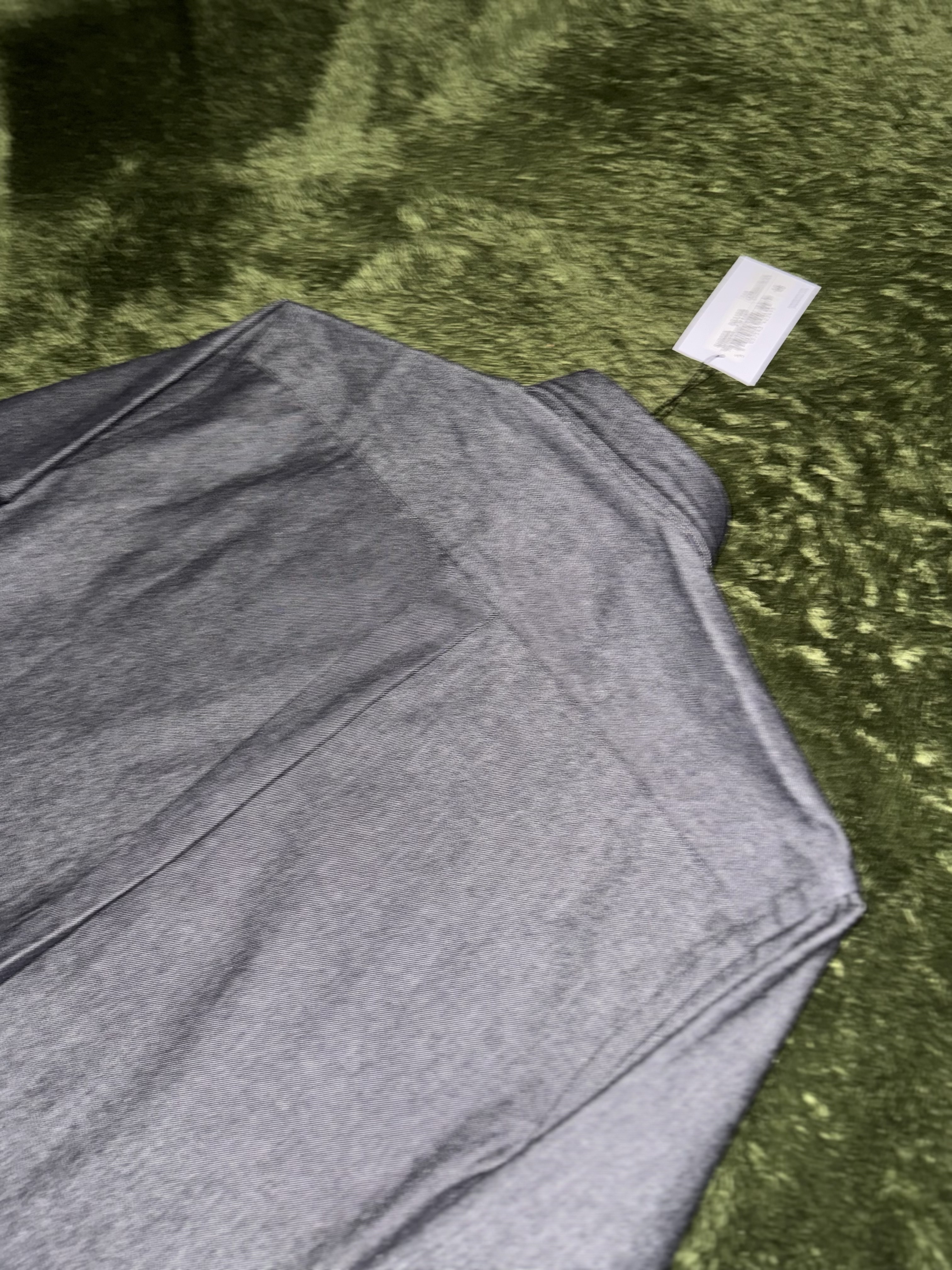 JW Anderson Two Tone Classic Fit Shirt Chambray Black 착용 스타일 - 10