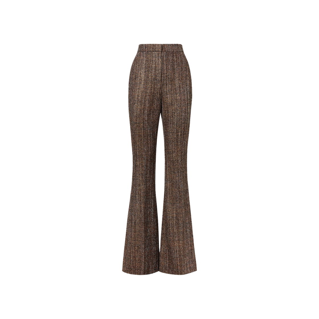 (W) 펜디 러스트 울 알파카 팬츠 브라운((W) Fendi Rust Wool and Alpaca Pants Brown)