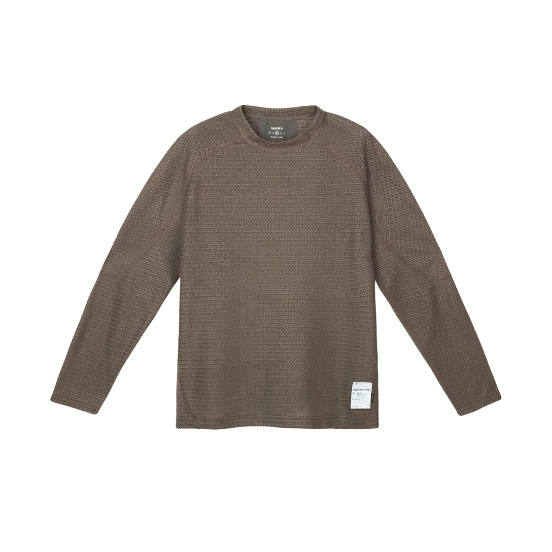 새티스파이 퍼즈플리스 AD 롱 티셔츠 팔콘(Satisfy FuzzFleece AD Long T-Shirt Falcon)