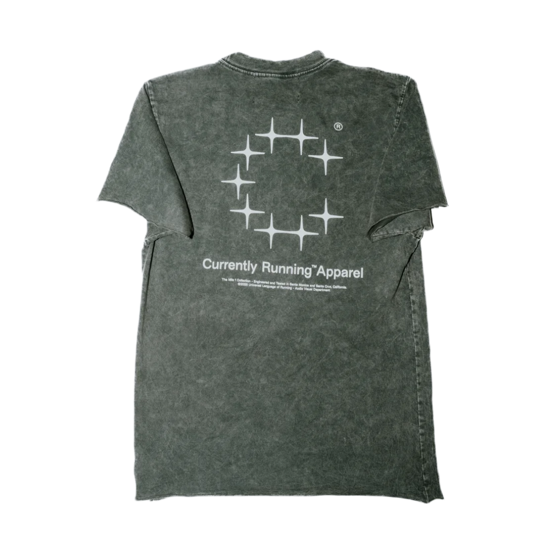 커런틀리 러닝 컷다운 티셔츠 빈티지 씨위드(Currently Running Cutdown T-Shirt Vintage Seaweed)