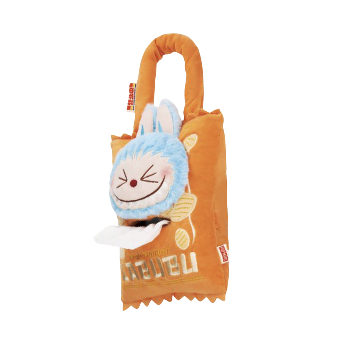 팝마트 라부부 티슈 홀더 - 성수 라부부의 수상한 편의점 팝업 스토어 한정(Pop Mart Labubu Tissue Holder - Seongsu Labubu Wacky Mart Pop-Up Store Exclusive)