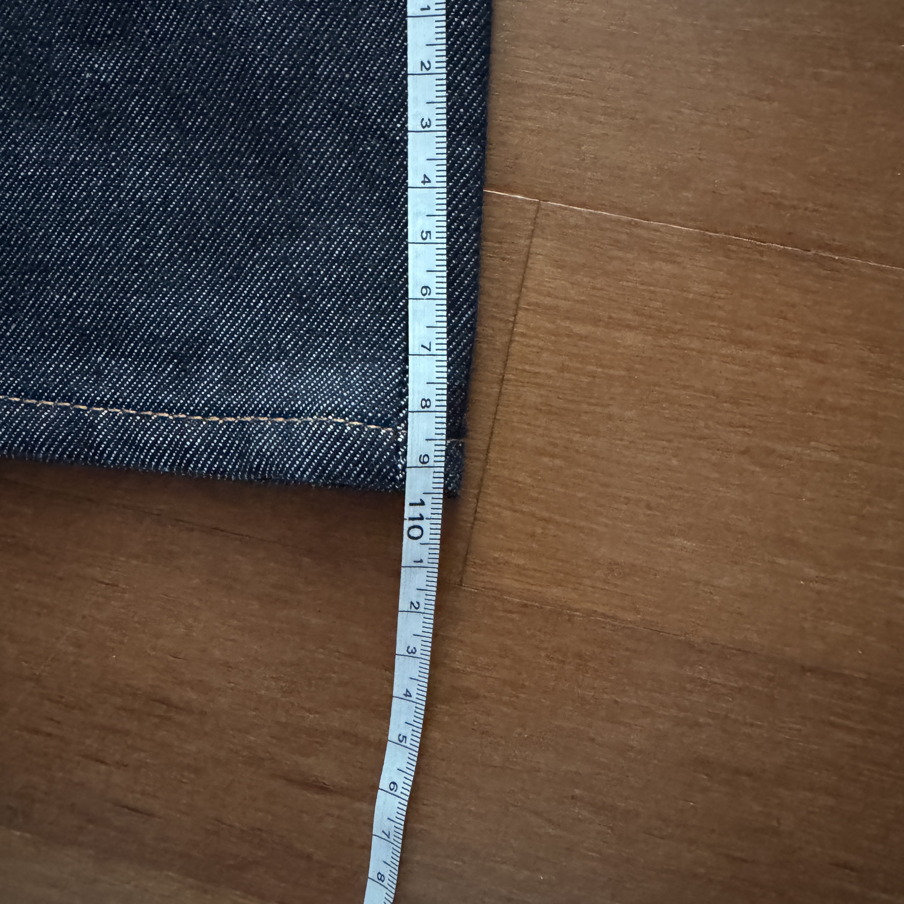 Supreme Baggy Selvedge Jean Rigid Indigo - 25FW 착용 스타일 - 4