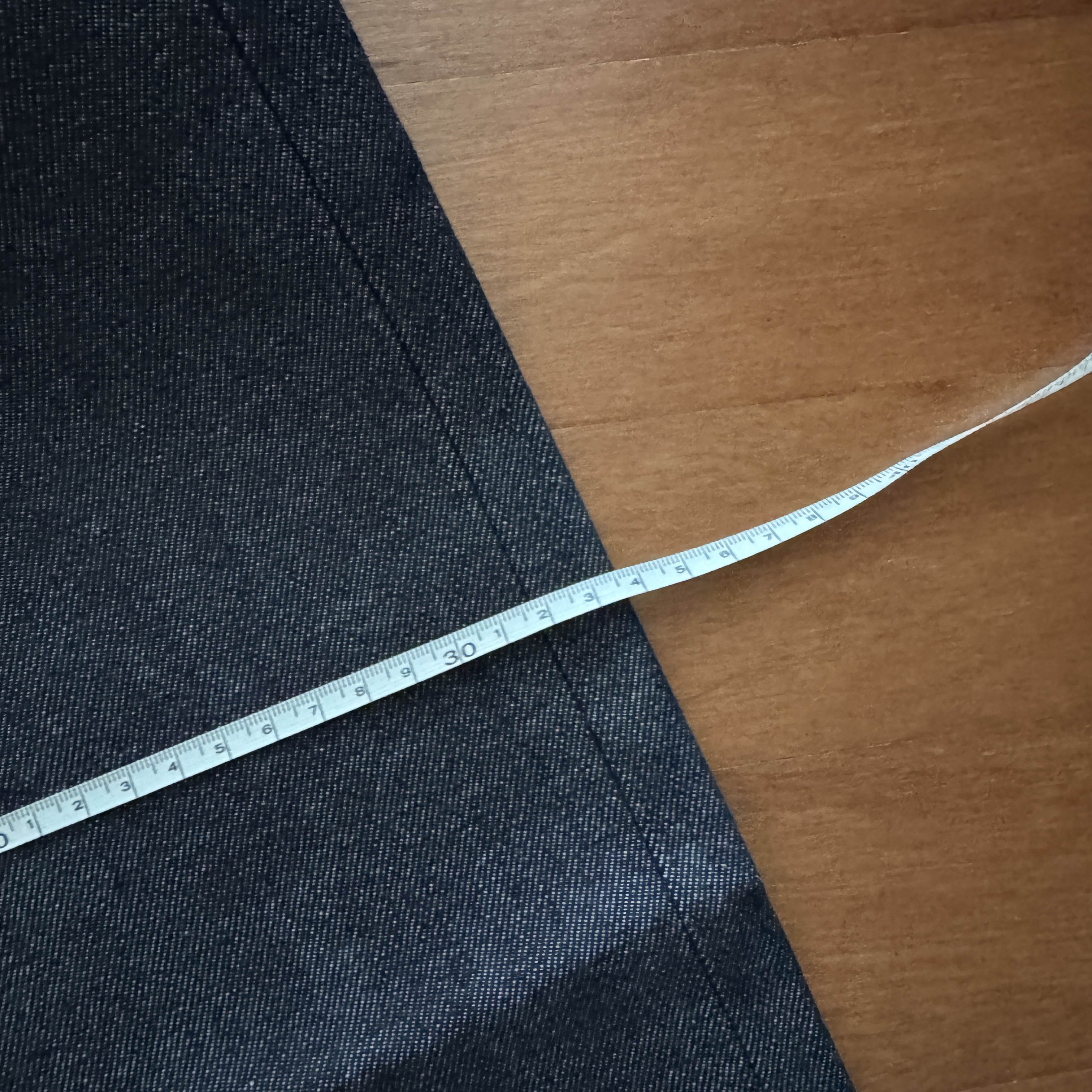 Supreme Baggy Selvedge Jean Rigid Indigo - 25FW 착용 스타일 - 2