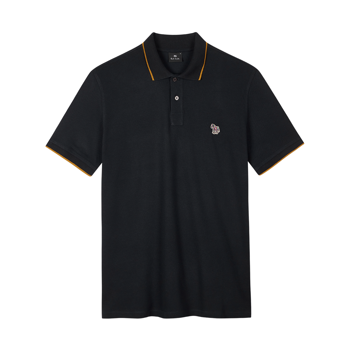 M2R-151LZ-P21580-49 Paul Smith Zebra Logo Polo Shirt Navy