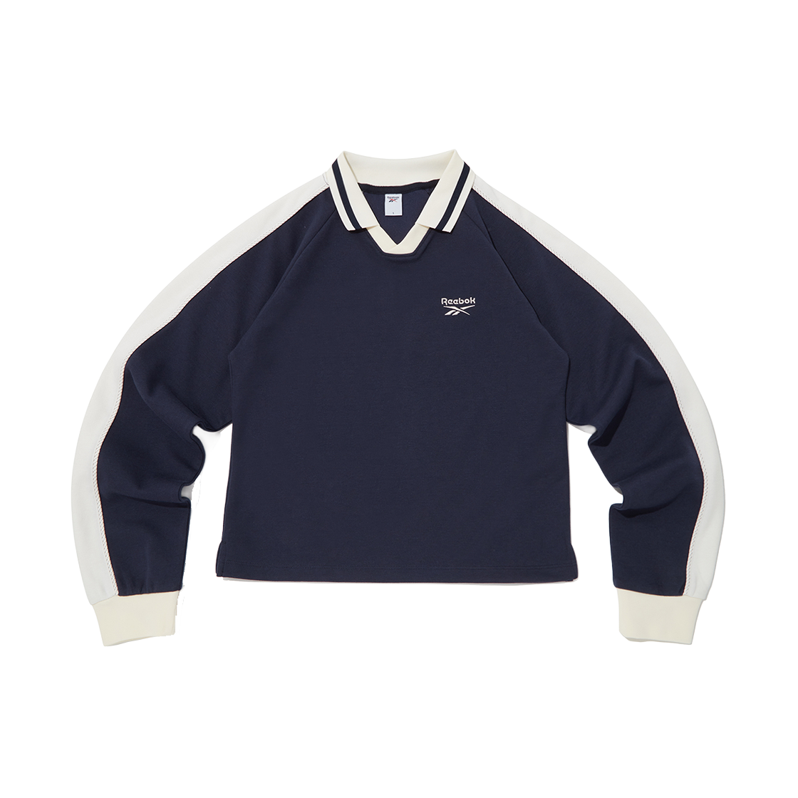 RETS5FL28N3 Reebok Track Long Sleeve W Navy