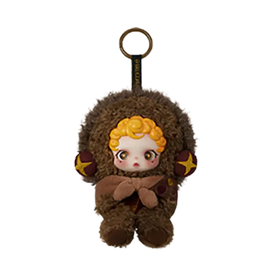 팝마트 스컬판다 날 찾아봐 ! 시리즈 봉제 인형 펜던트 스니키 체스트넛 (개봉 박스)(Pop Mart Skullpanda You Found Me ! Series Plush Doll Pendant Sneaky Chestnut (Opened Case))