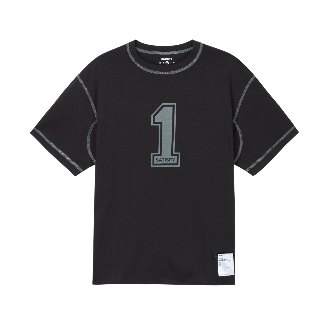 11072-BK-ONE Satisfy SoftCell Cordura T-Shirt Black