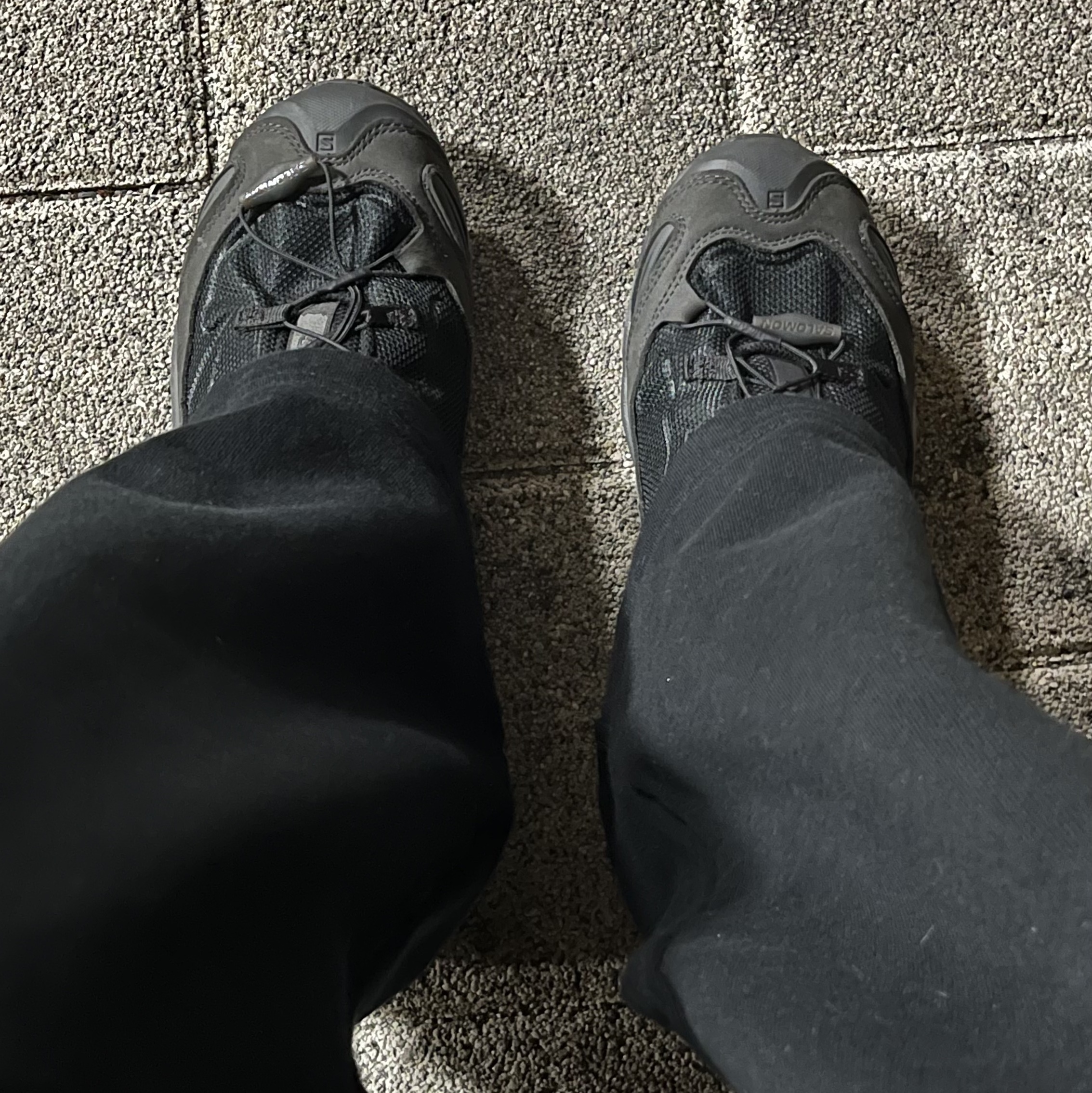 Salomon x Jeong Li XA Pro 3D Black Asphalt 착용 스타일