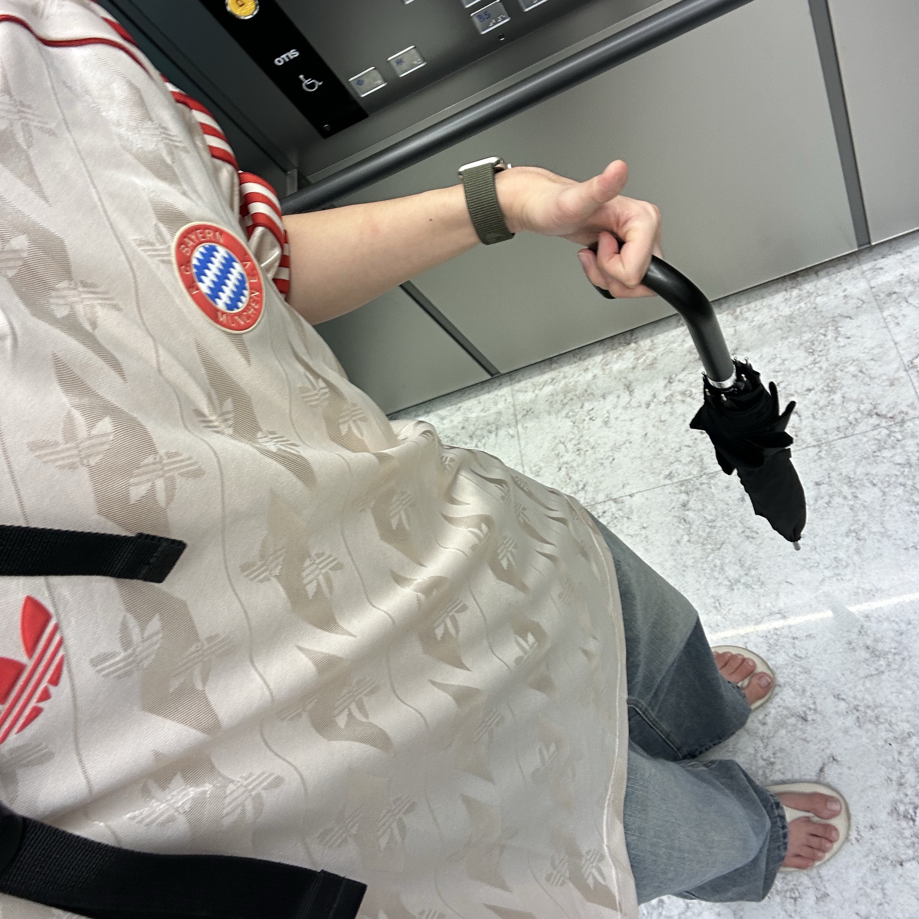 Adidas Bayern Munchen LFSTLR Jersey Linen - KR Sizing (Non Marking Ver.) 착용 스타일