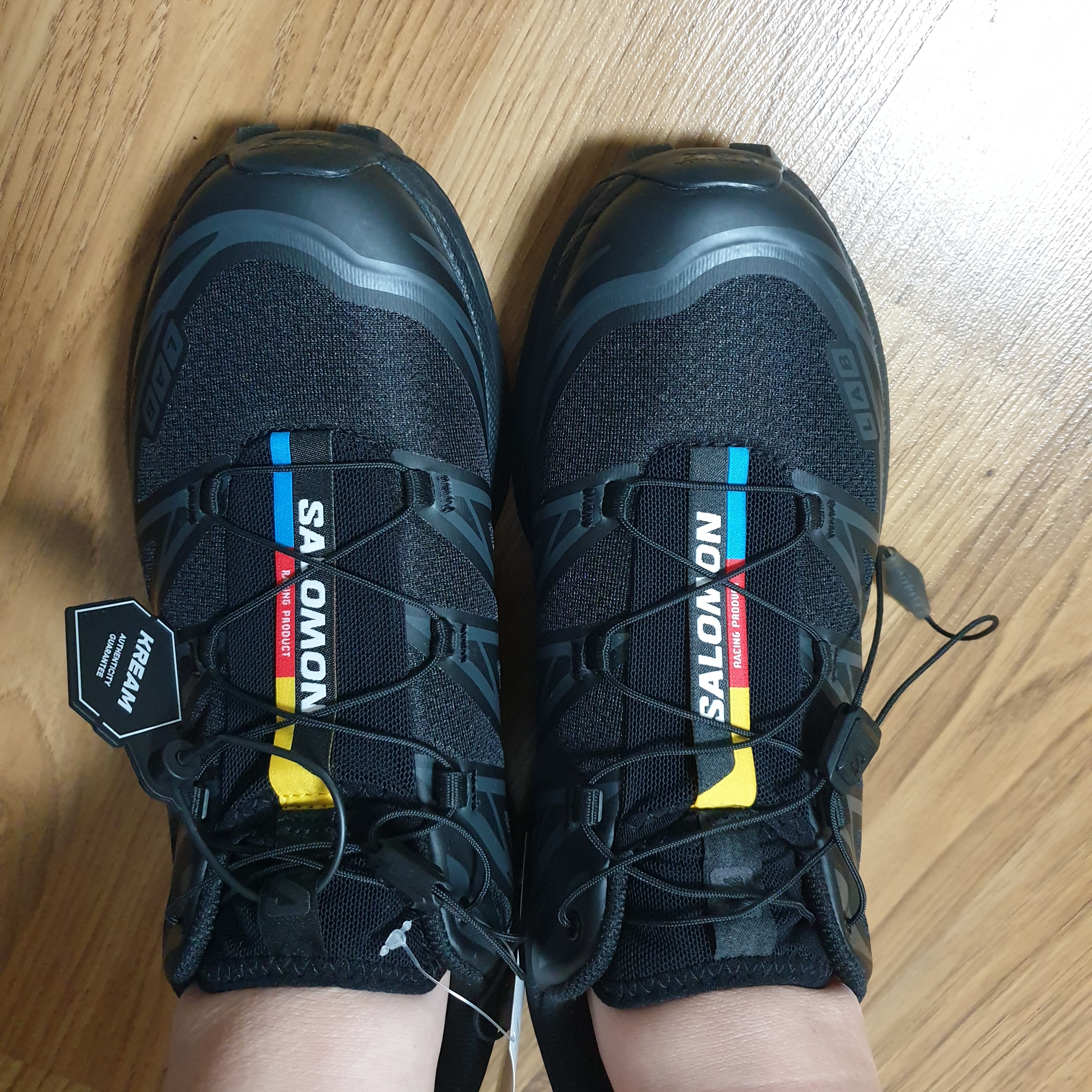 Salomon XT-6 ADV Black 착용 스타일