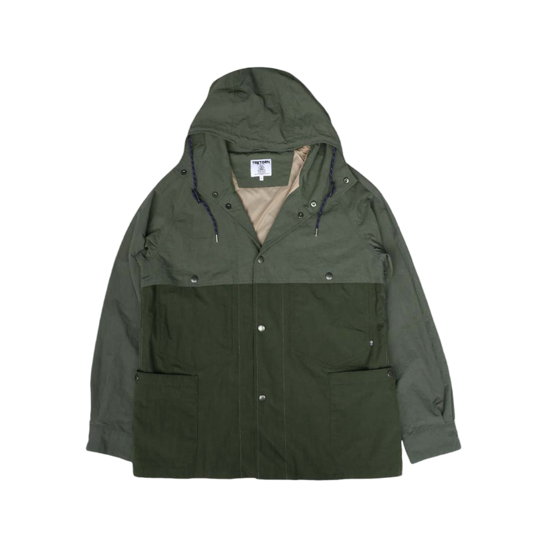 트레통 나일론 후드 자켓 세이지 그린(Tretorn Nylon Hoodie Jacket Sage Green)