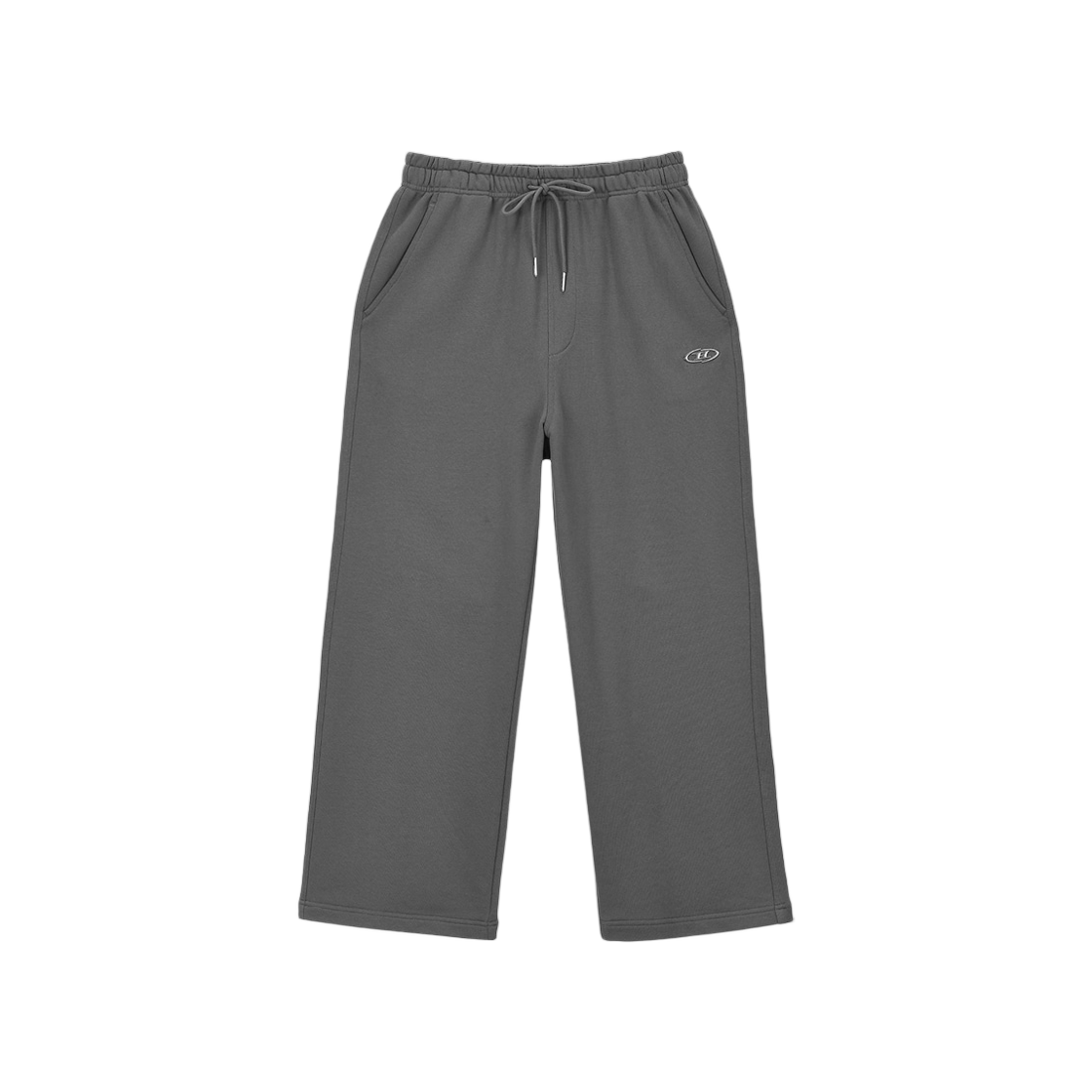 BG3MLP201CH BORN TO WIN Chrome B Semi Wide Pants Charcoal
