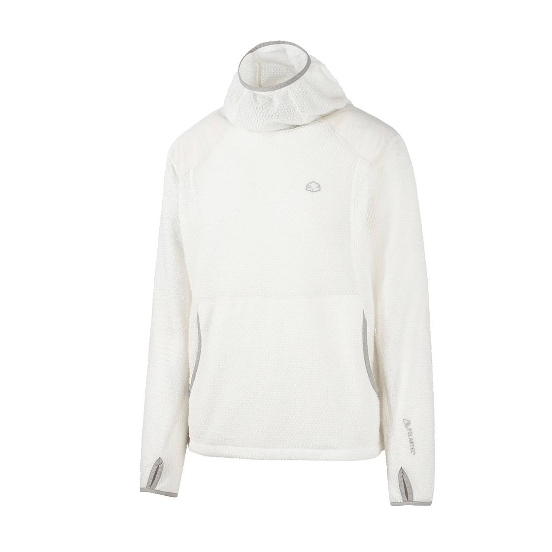 ZU1LSA2503IVR ZEROGRAM Polartec Alpha 90 Hoodie Ivory