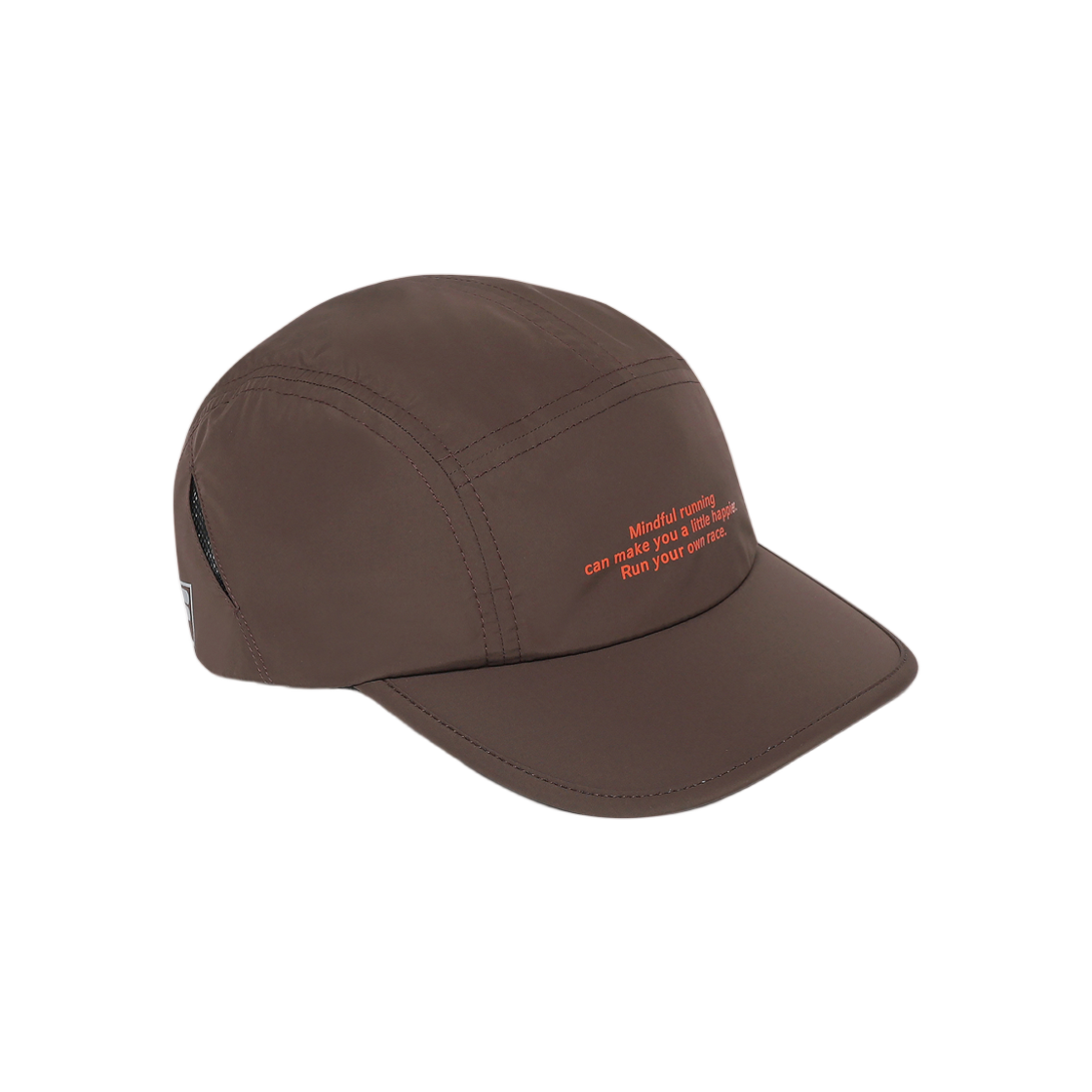 1100FS253CP02X001234 [6% 적립] FILA Running Panel Ball Cap Dark Brown