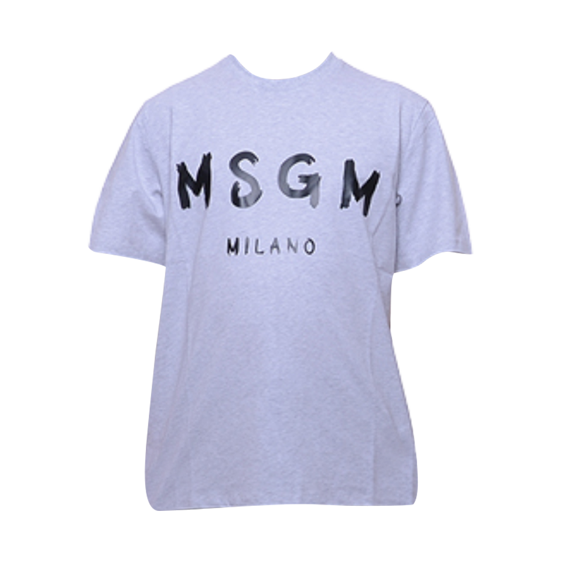 엠에스지엠 밀라노 로고 티셔츠 그레이(MSGM Milano Logo T-Shirt Grey) - 1