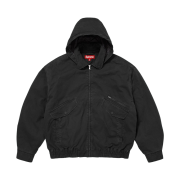 Supreme Hooded Utility Jacket Black - 25FW