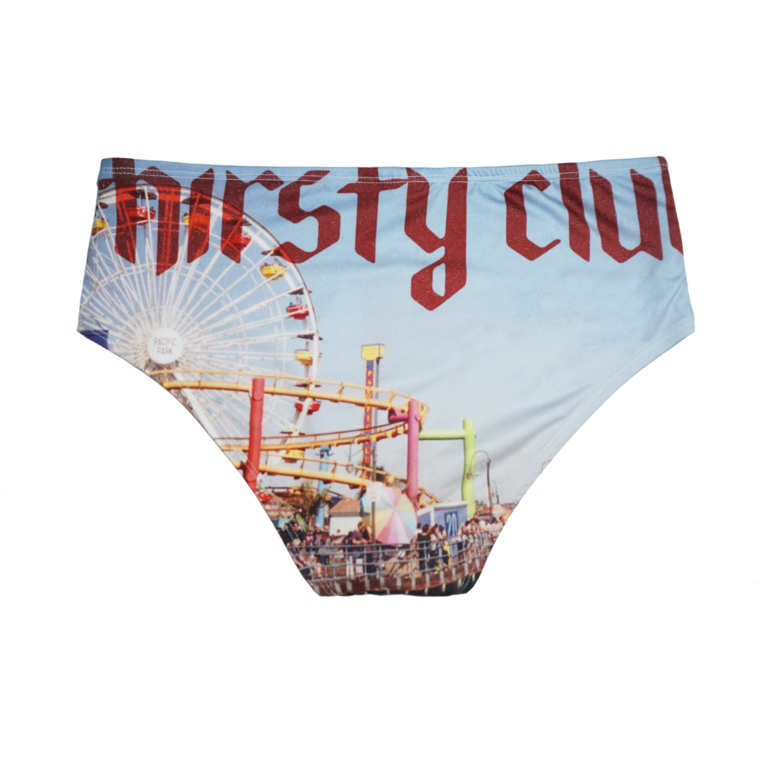떨스티클럽 산타모니카 비키니 - 하이라이즈 바텀(THIRSTY CLUB Santa monica bikini - High rise bottom)