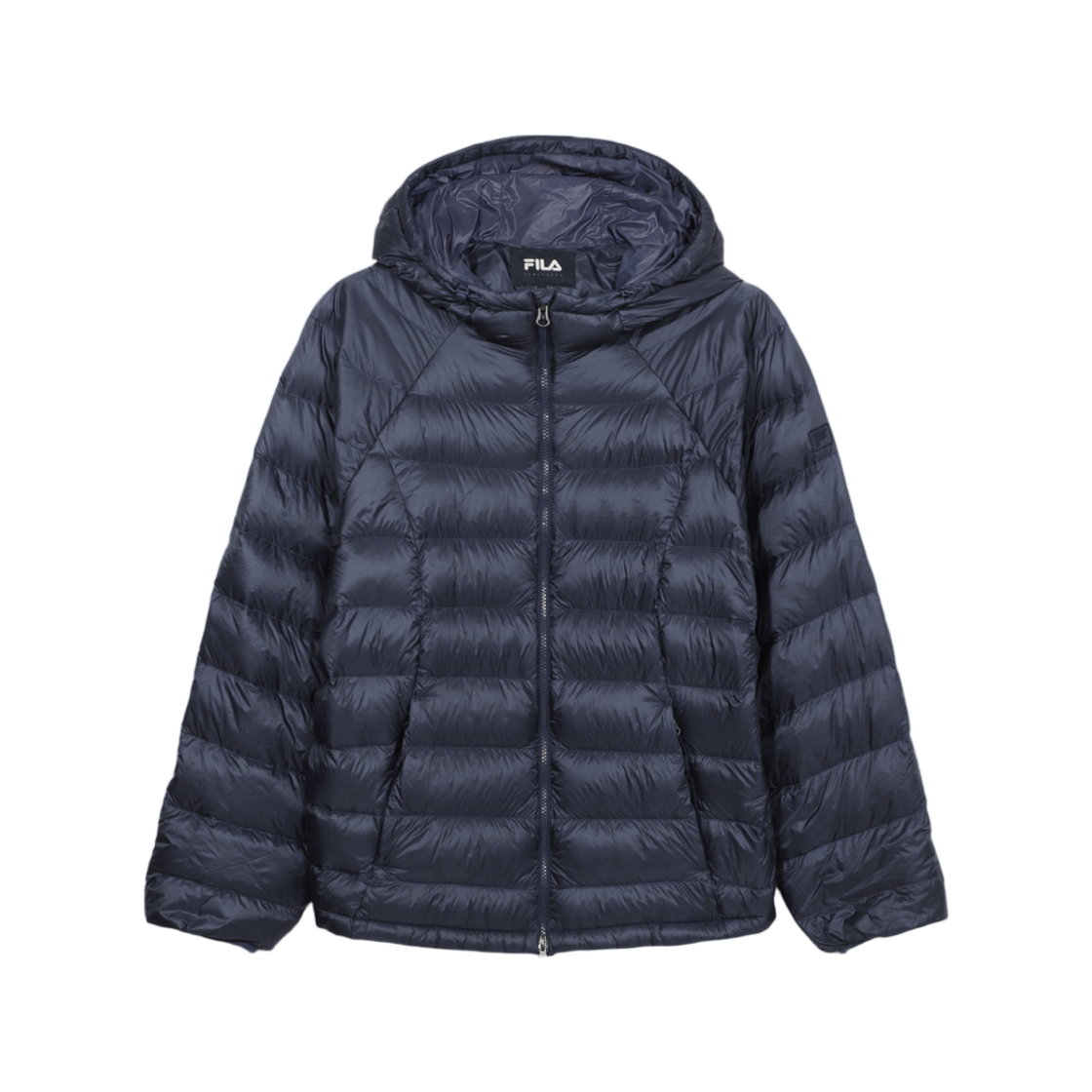 [6% 적립] 휠라 플로우 경량 다운 블루