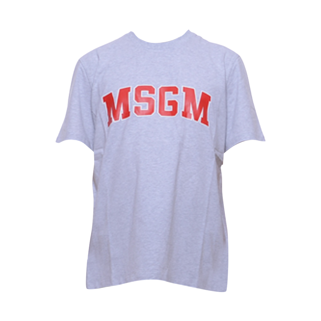 엠에스지엠 컬리지 로고 티셔츠 그레이(MSGM College Logo T-Shirt Grey) - 1