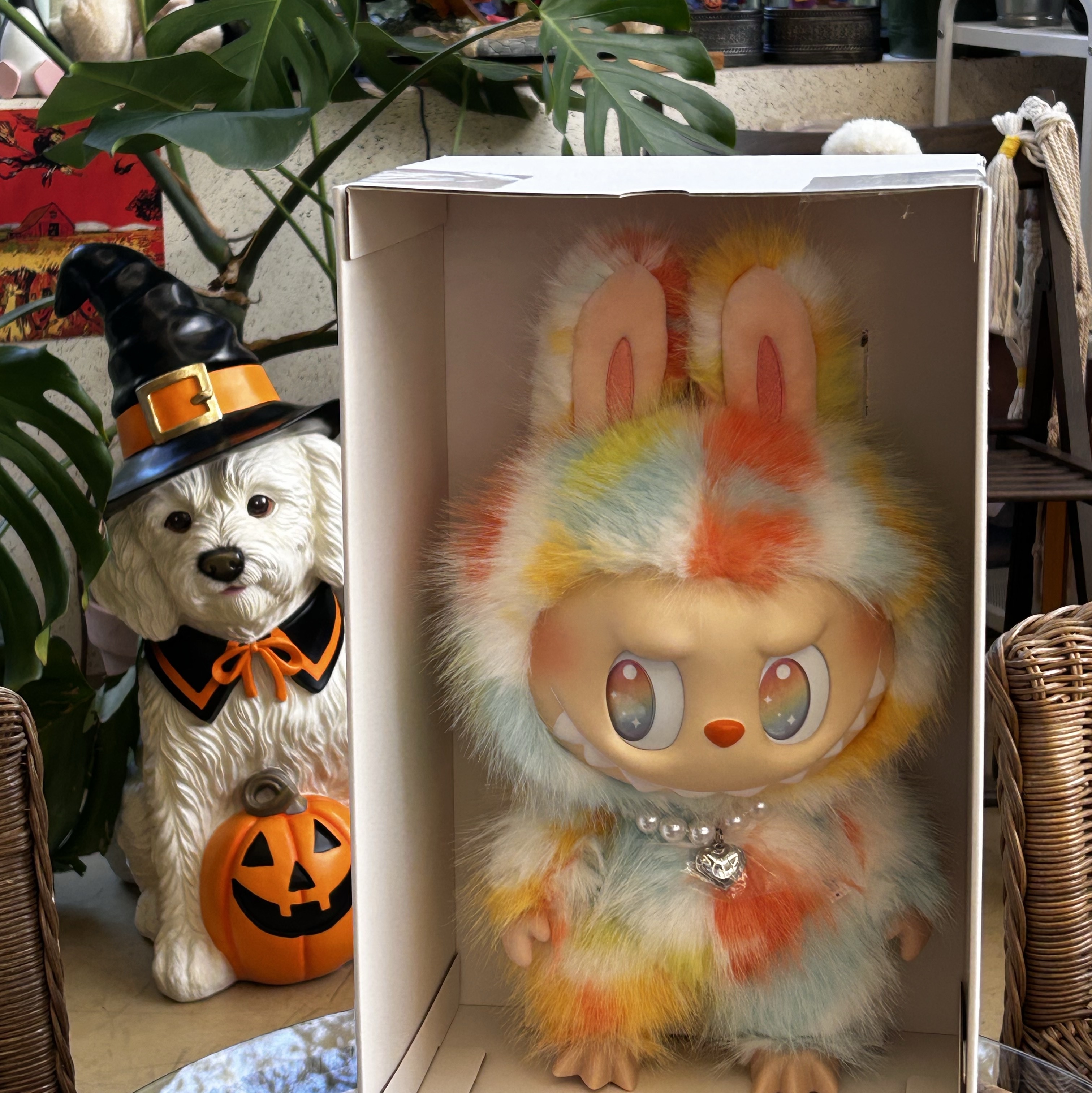 Pop Mart Labubu The Monsters Big Into Energy Series-Rock The Universe Vinyl Plush Doll 착용 스타일 - 2