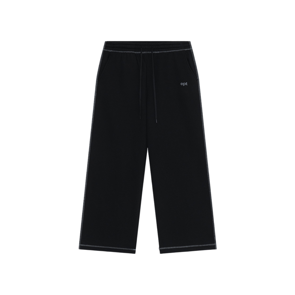 EP5FW3SP00103 EPT Cover Stitch Sweat Pants Black