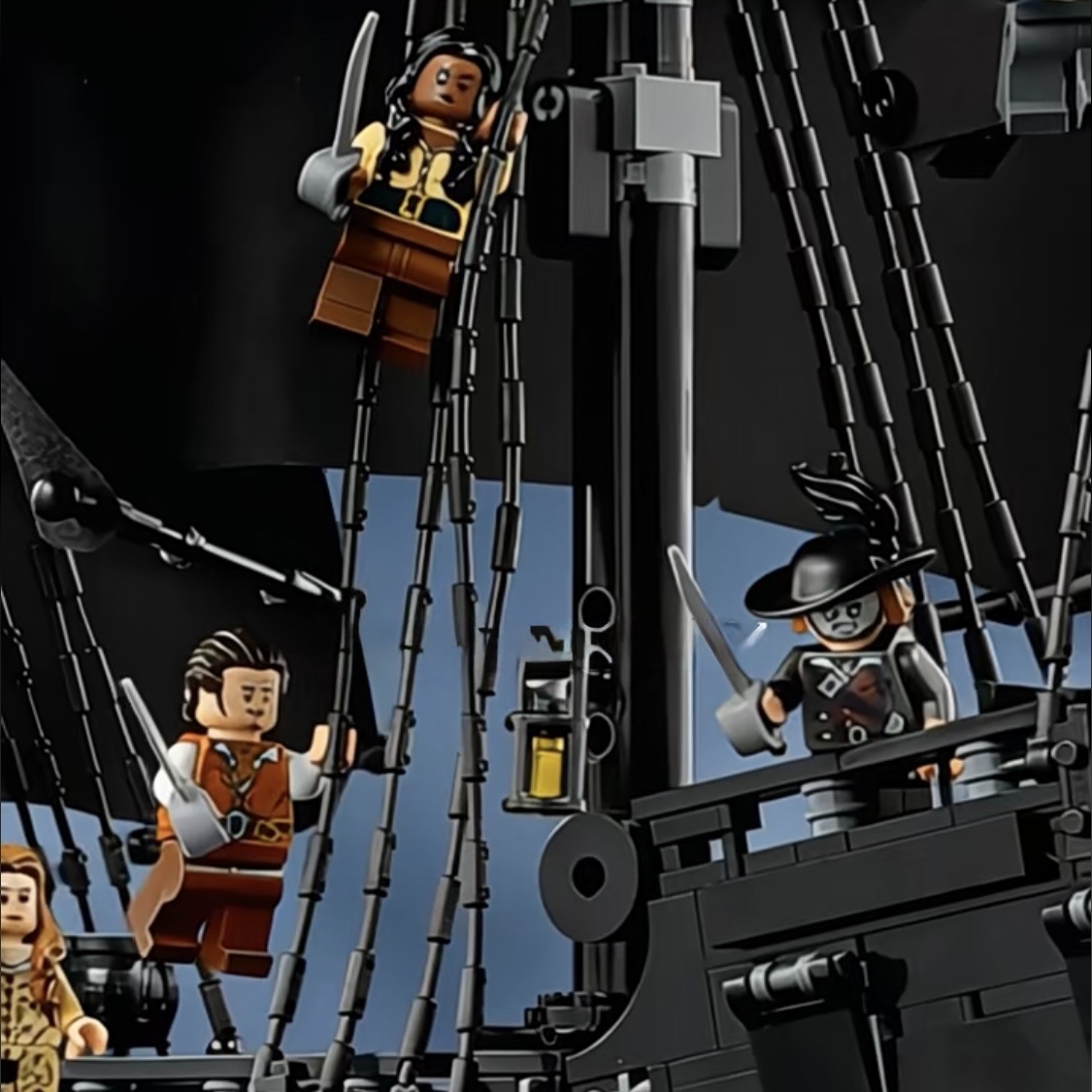 Lego Icons Captain Jack Sparrow's Pirate Ship 착용 스타일 - 3