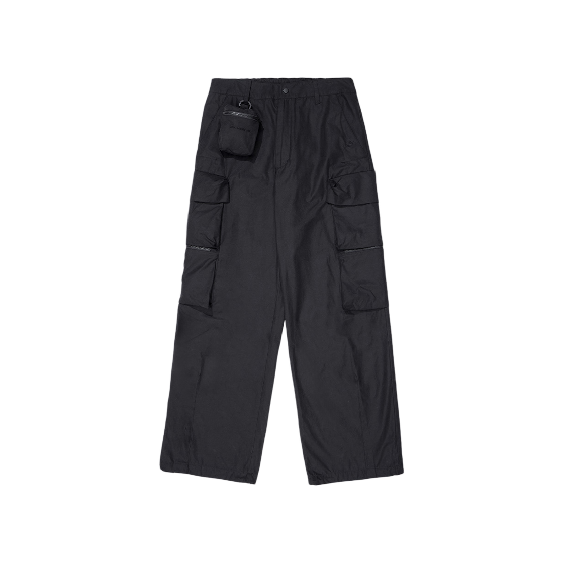 KB3PT1215MBK KALA PATTHAR Mini Bag Double Pocket Wide Pants Black
