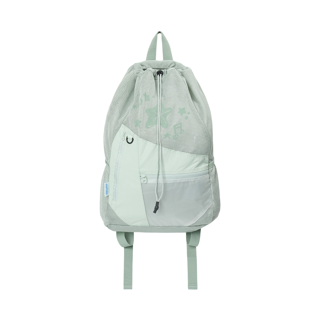 산산기어 X 엔시티 위시 메쉬백 라이트 그린(Sansan Gear X NCT WISH Mesh Bag Light Green)