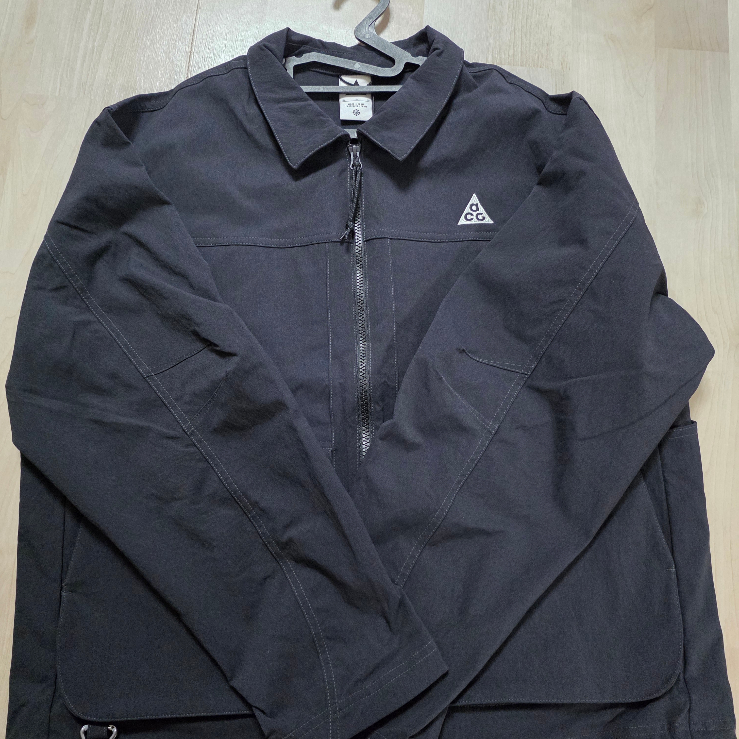 Nike ACG Smith Summit UV Jacket Black Anthracite - Asia 착용 스타일 - 1