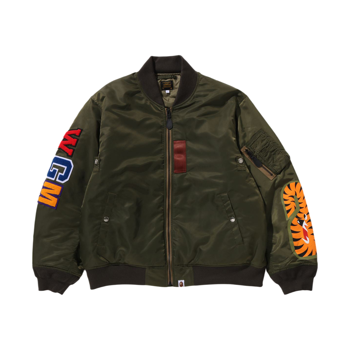 베이프 122 샤크 MA-1 올리브(BAPE 122 Shark MA-1 Olive) - 1