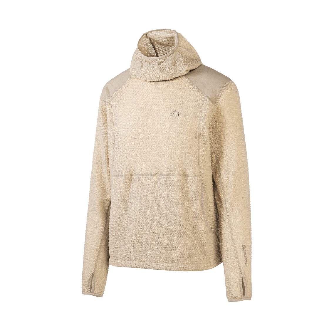 ZU1LSA2503BGE ZEROGRAM Polartec Alpha 90 Hoodie Beige