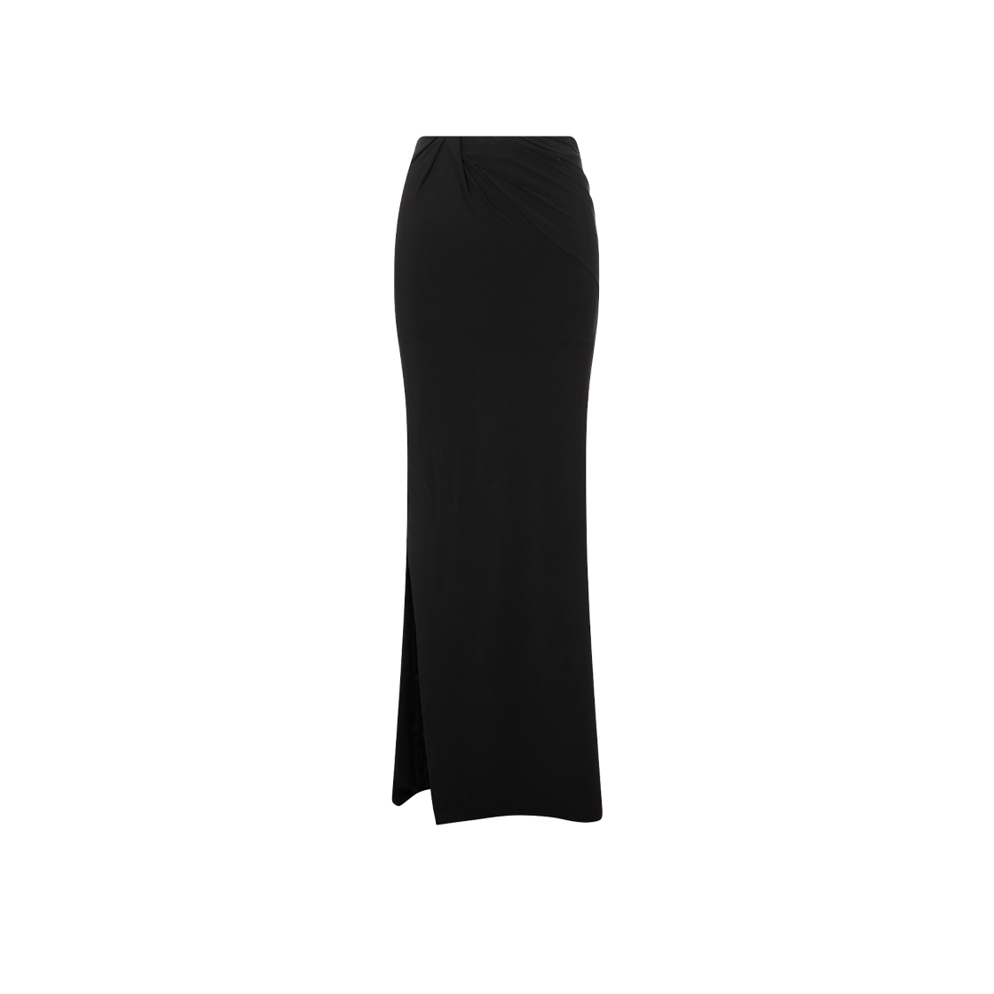 251SK081-2381-990 (W) Jacquemus La Jupe Peplo Skirt Black