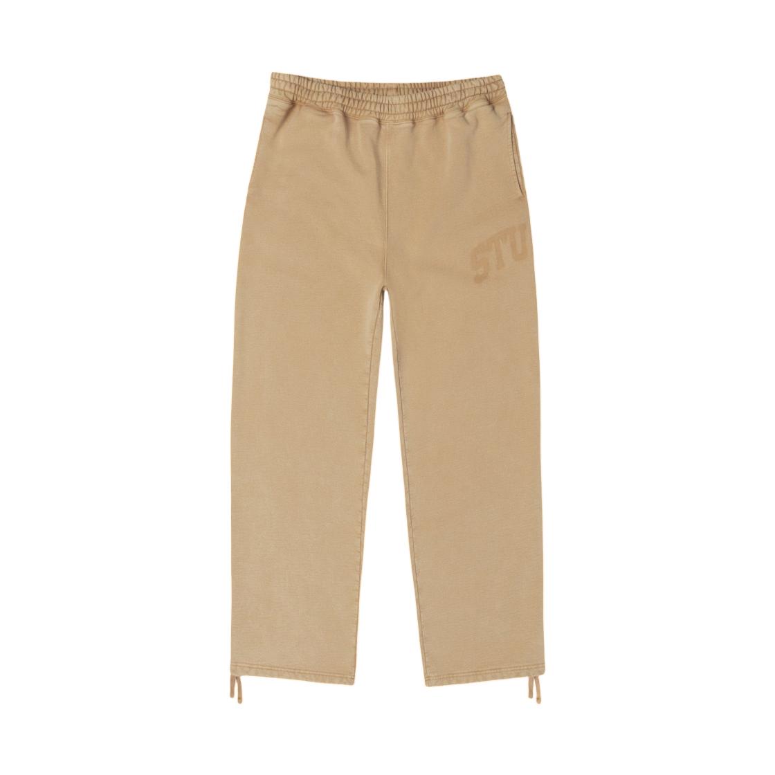 스투시 페이디드 그래픽 플리스 팬츠 워시드 베이지(Stussy Faded Graphic Fleece Pant Washed Beige) - 1