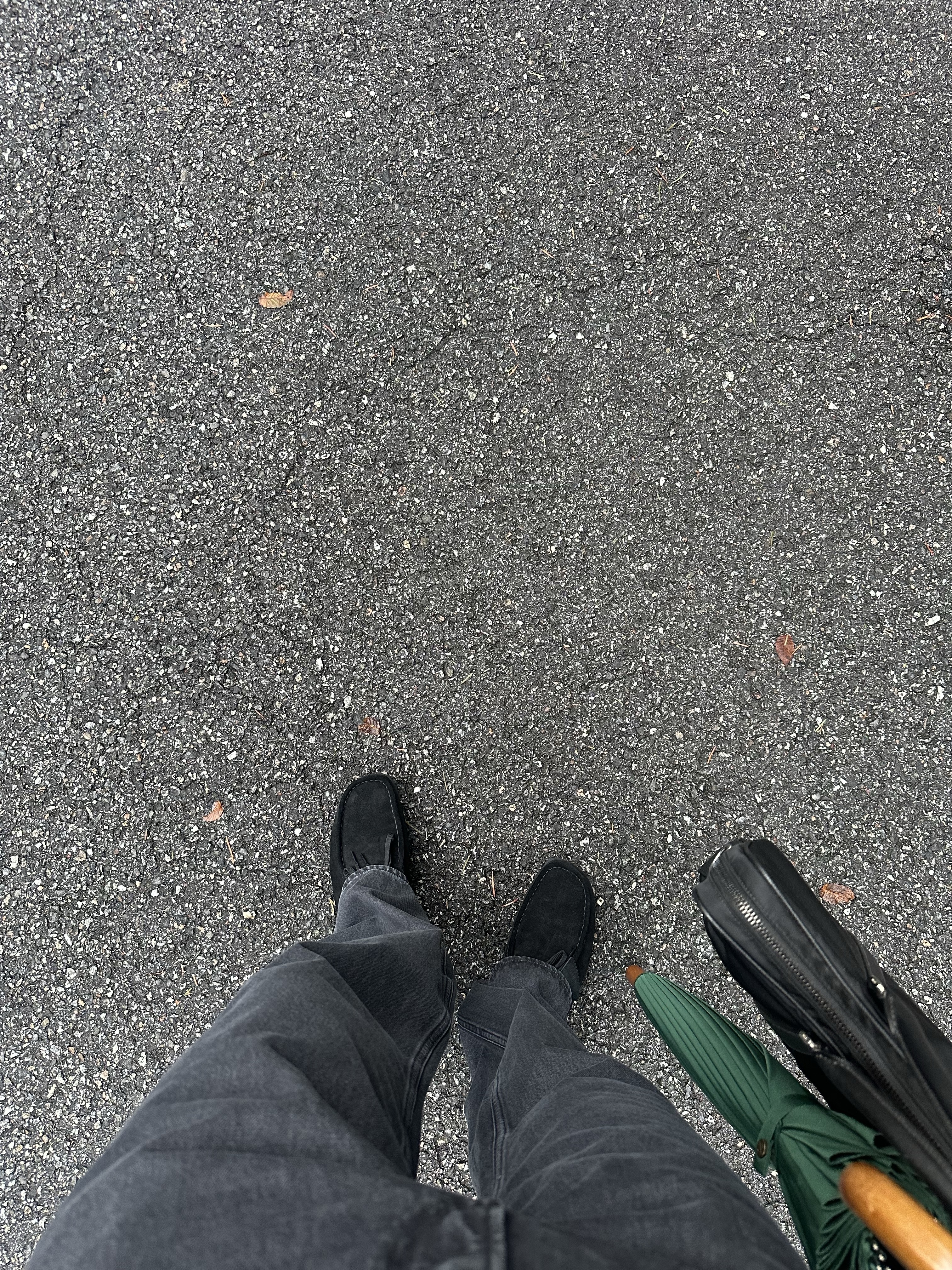 Prada Re-Nylon and Saffiano Leather Briefcase Black, Clarks Wallabee Gore-Tex Black Suede 착용 스타일