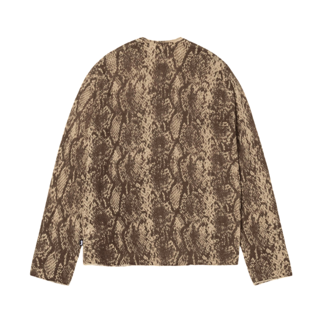 스투시 파이썬 니트 크루 카키(Stussy Python Knit Crew Khaki) - 2