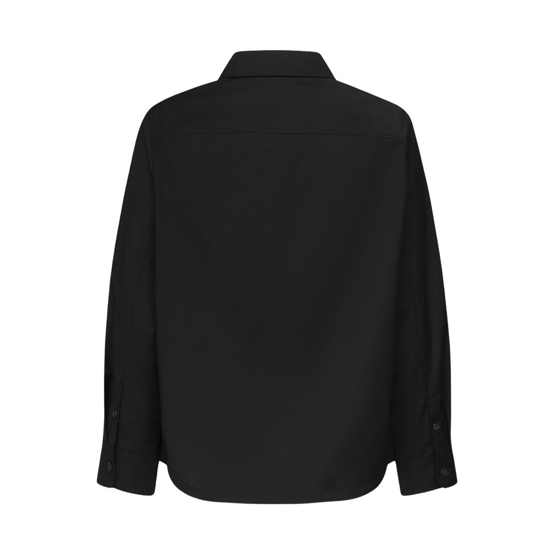 엠포리오 아르마니 울 셔츠 자켓 블랙(Emporio Armani Wool Shirt Jacket Black) - 2