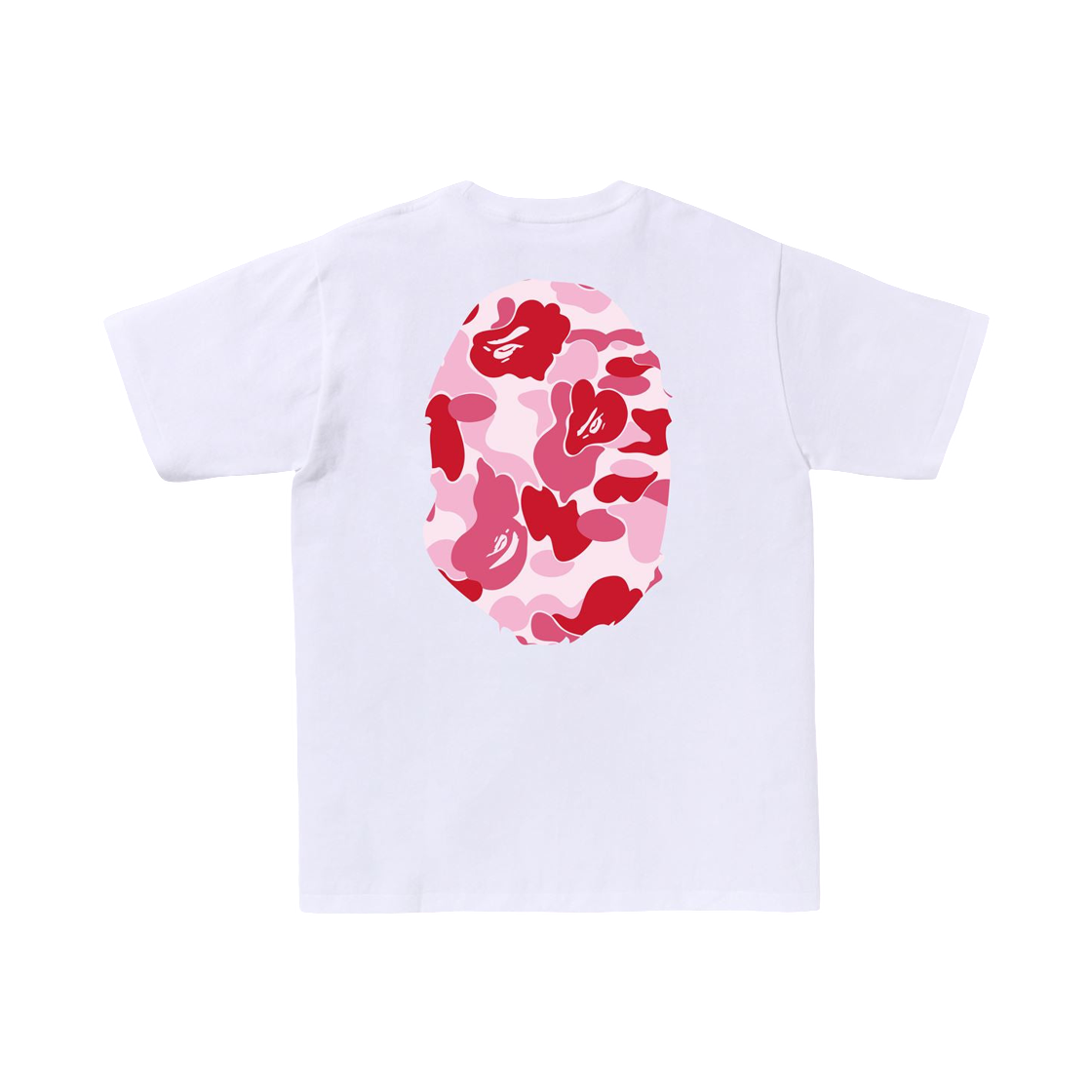 베이프 113 ABC 카모 빅 에이프 헤드 티셔츠 화이트 핑크(BAPE 113 ABC Camo Big Ape Head T-Shirt White Pink) - 2