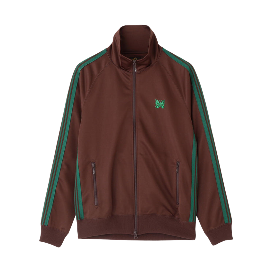 PU1630 Needles x LHP Track Jacket Poly Smooth Brown