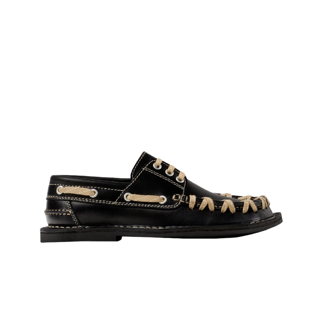 캠퍼 랩 에키 정장화 블랙(CAMPER LAB Eki Lace Up Black)