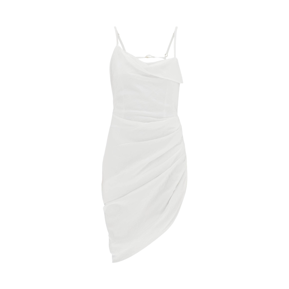 (W) 자크뮈스 라 로브 사우다드 랑그 드레스 화이트((W) Jacquemus La Robe Saudade Longue Dress White) - 1