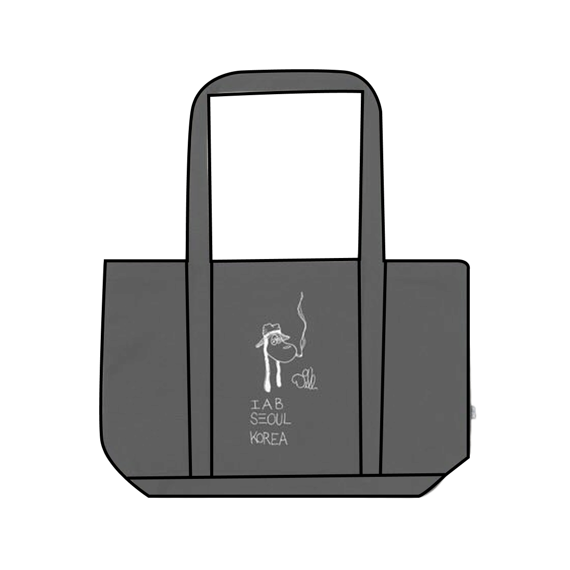 아이앱 스튜디오 x 퍼킹 어썸 토트백 블랙(IAB Studio x Fucking Awesome Tote Bag Black)