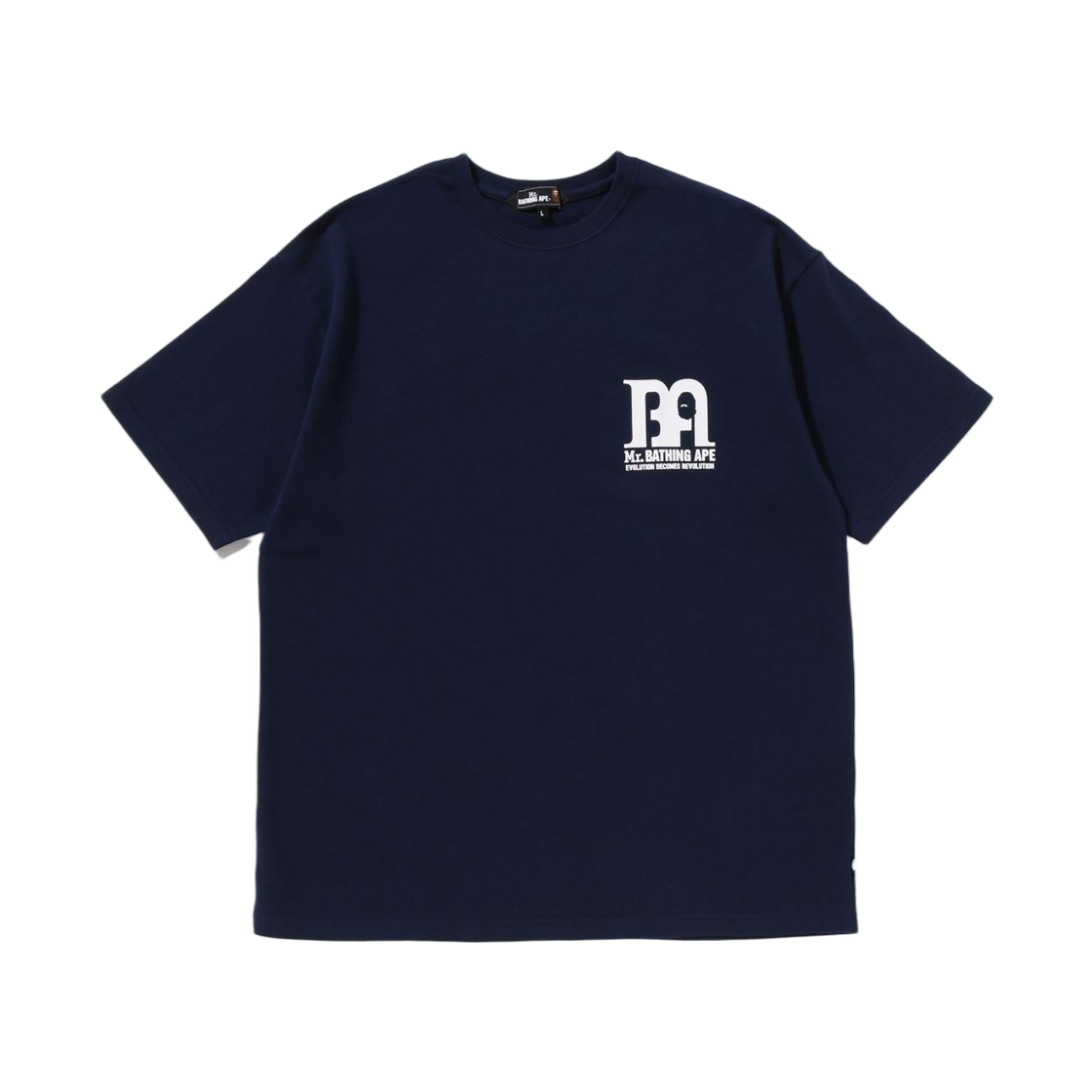 베이프 149 숏슬리브 프린트 티셔츠 #7 네이비(BAPE 149 S/S Print T-Shirt #7 Navy) - 1