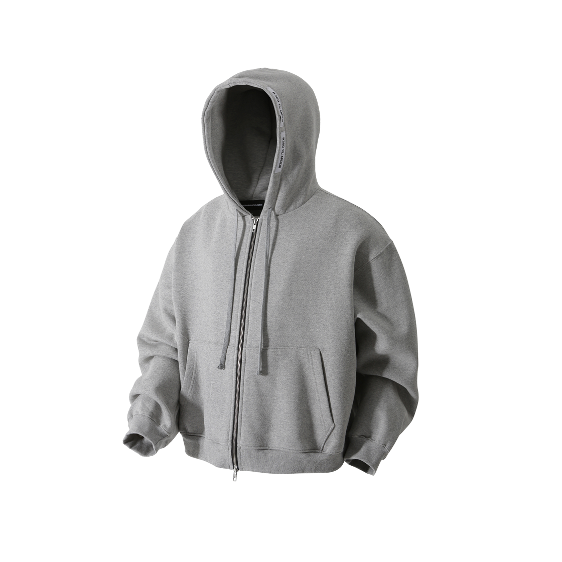 로어링라드 25 에센셜 후드 집업 그레이(ROARINGRAD 25 Essential Hooded Zip-up Gray)