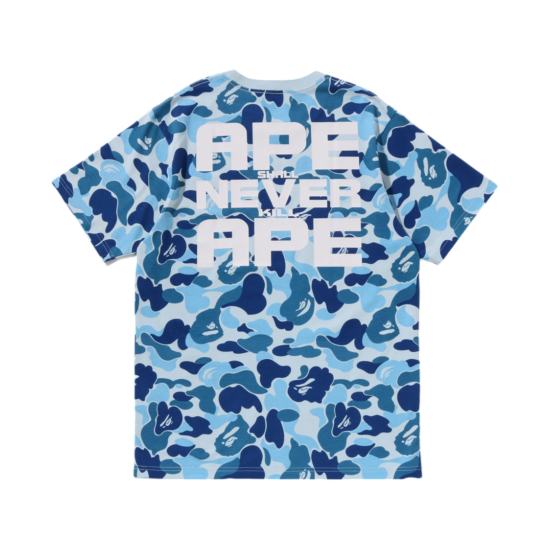 베이프 111 ABC 카모 ASNKA 티셔츠 블루(BAPE 111 ABC Camo ASNKA T-Shirt Blue) - 2