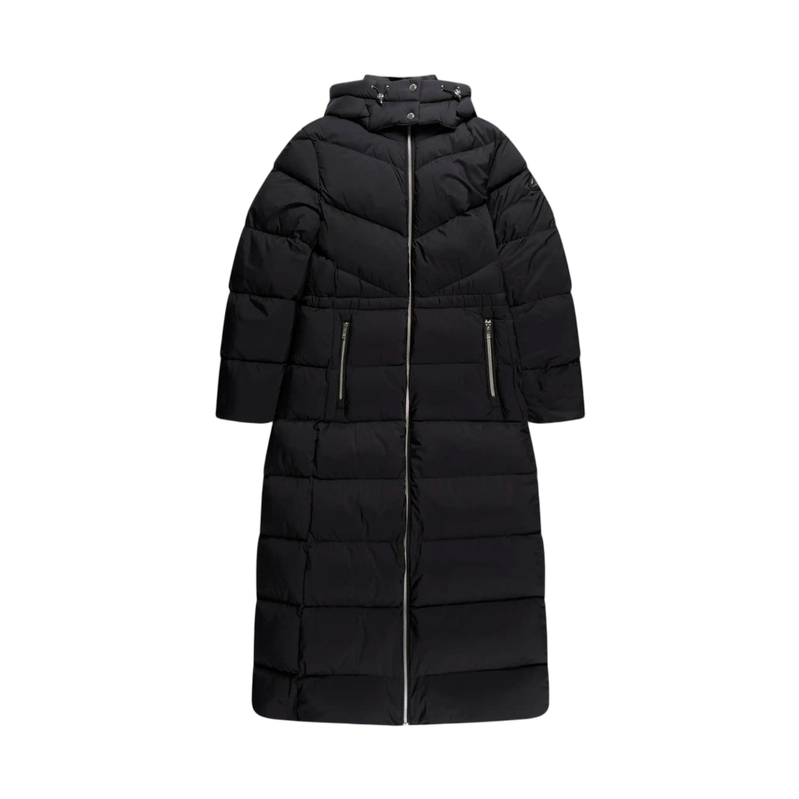 M35LP241292 (W) Moose Knuckles Belle Long Padding Jumper Black