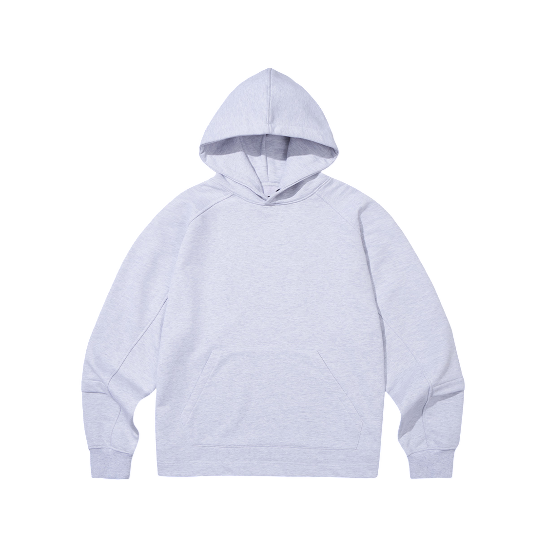 KB3HD1454MLM KALA PATTHAR Himalayan Back Graphic Hoodie Light Melange