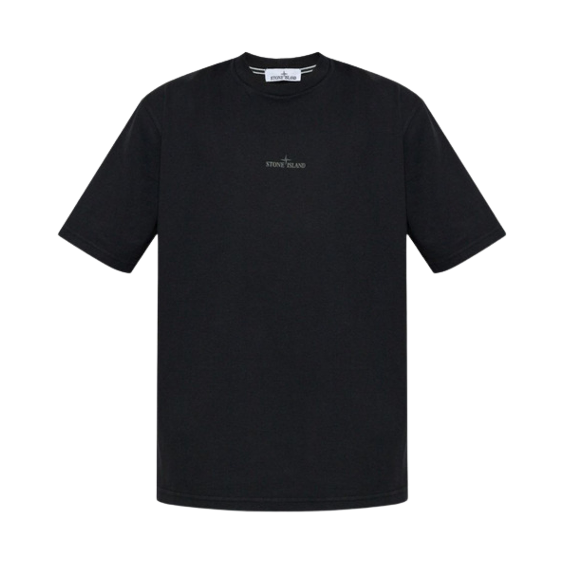 스톤 아일랜드 2100037 콤베드 오가닉 코튼 저지 레귤러 핏 티셔츠 블랙 - 25FW(Stone Island 2100037 Combed Organic Cotton Jersey Regular Fit T-Shirt Black - 25FW) - 1